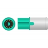 Kabel kompletny EKG do Datascope / Mindray / Fukunda, 5 odprowadzeń, zatrzask, wtyk 12 pin